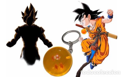 Coleccionismo de llaveros: dragon ball z llavero 4 esferas goku calidad premium