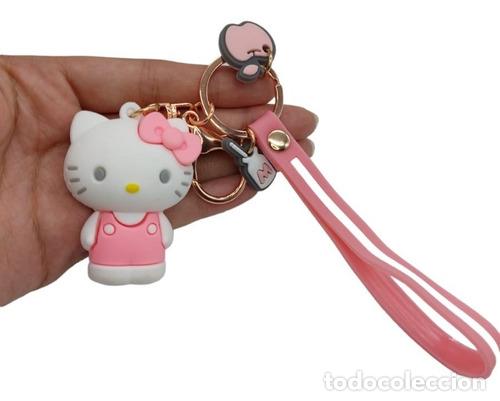 llavero hello kitty rosa y gris kawaii goma 01 - Acquista Portachiavi  antichi e di collezione su todocoleccion