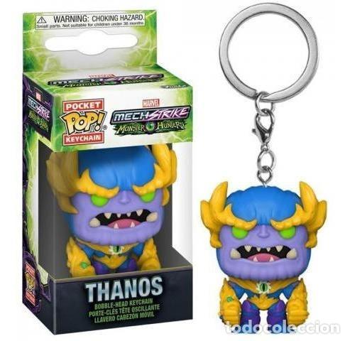 Coleccionismo de llaveros: llavero funko pop monster hunters thanos