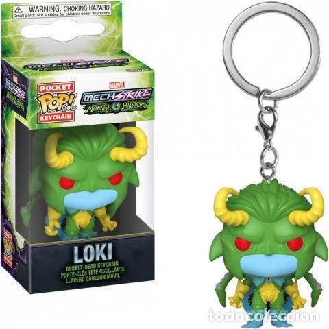 Coleccionismo de llaveros: llavero funko pop monster hunters loki