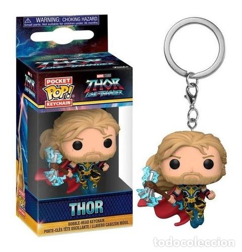 Coleccionismo de llaveros: funko pop keychain llavero thor orig replay