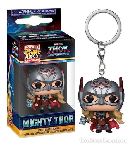 Coleccionismo de llaveros: funko pop keychain llavero mighty thor orig replay