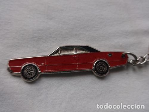 Coleccionismo de llaveros: llavero chrysler dodge gtx rojo polara coronado manual