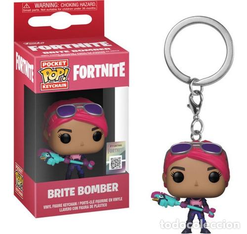Coleccionismo de llaveros: llavero funko pop brite bomber fortnite