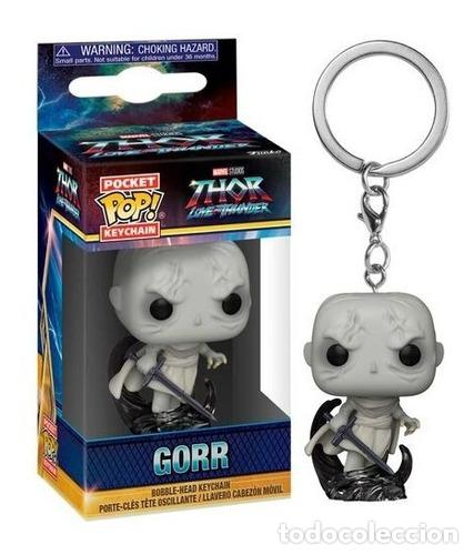Coleccionismo de llaveros: llavero funko pocket pop thor love thunder gorr
