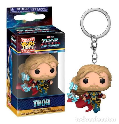 Coleccionismo de llaveros: llavero funko pop thor love and thunder thor