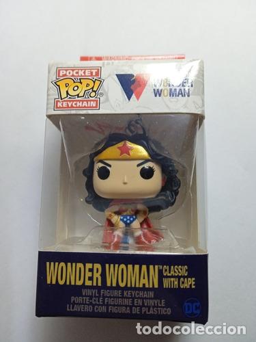 Coleccionismo de llaveros: llavero funko pop dc wonder woman classic with cape