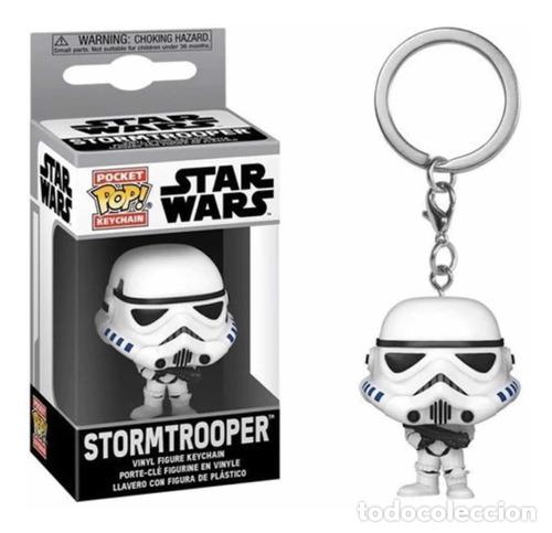 Coleccionismo de llaveros: llavero funko pop stormtrooper star wars original