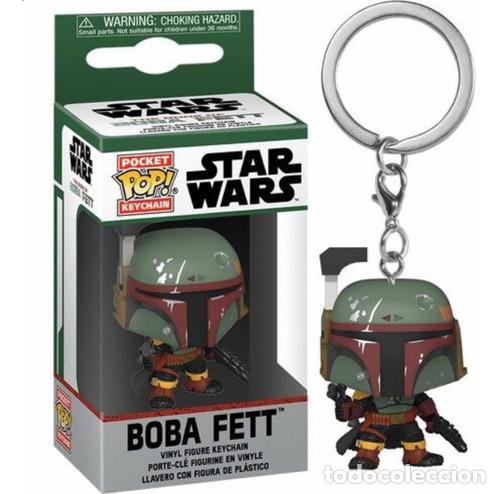 Coleccionismo de llaveros: llavero funko pop boba fett star wars original