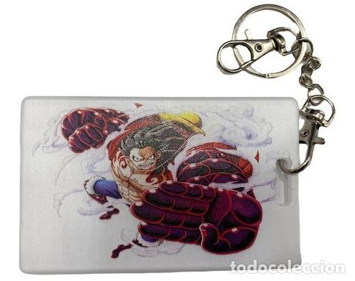 Coleccionismo de llaveros: llavero porta sube one piece luffy rey pirata pvc