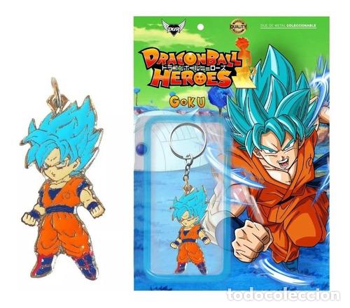 Coleccionismo de llaveros: llavero dragon ball goku metal replay