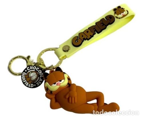 Coleccionismo de llaveros: llavero garfield gato dibujito cartoon lasagna