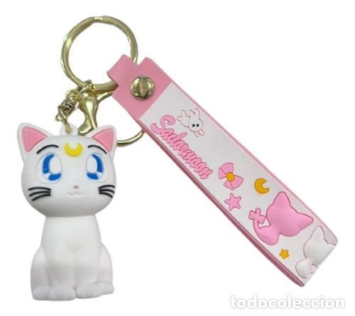 Coleccionismo de llaveros: llavero de goma sailor moon artemis