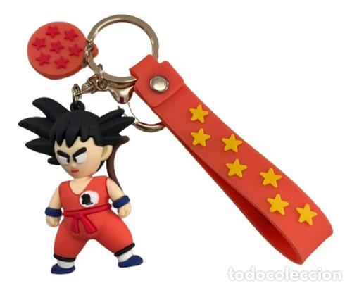 Coleccionismo de llaveros: llavero de goma dragon ball goku nino
