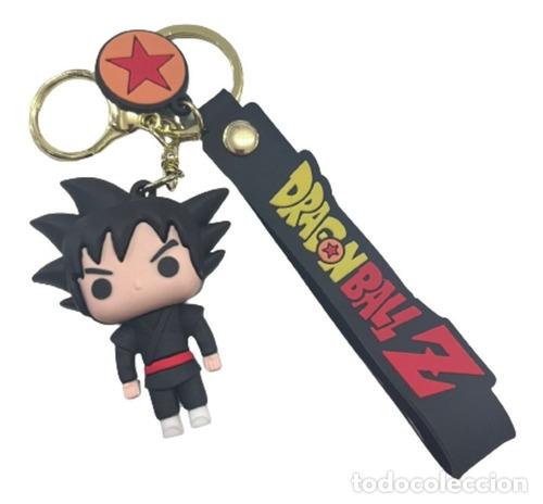 Coleccionismo de llaveros: llavero de goma dragon ball goku black