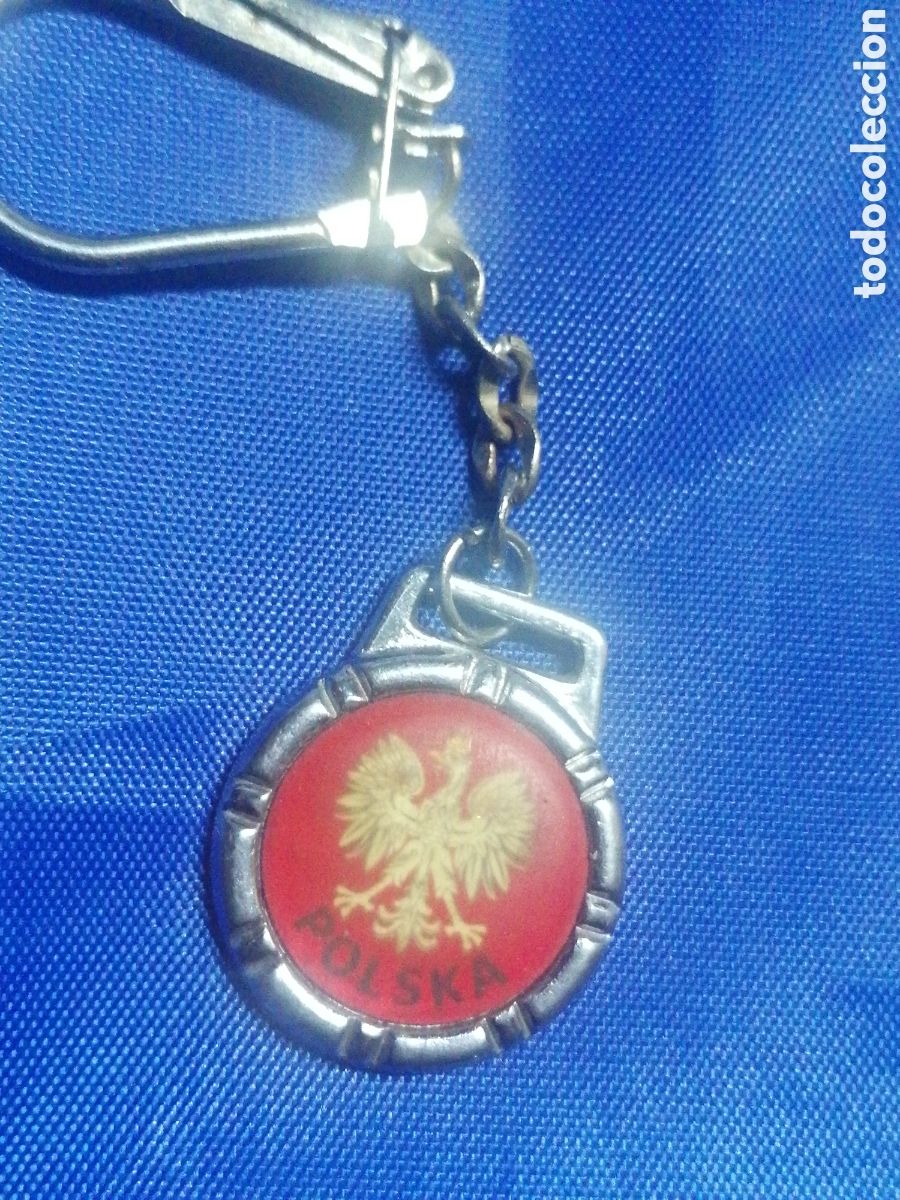 Coleccionismo de llaveros: Llavero escudo de Polonia Polska Polonia