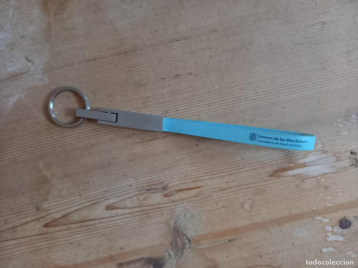 Collectionnisme de portes-cl&eacute;s: llavero de publicidad, conselleria de medi ambient, Govern de les Illes Balears.