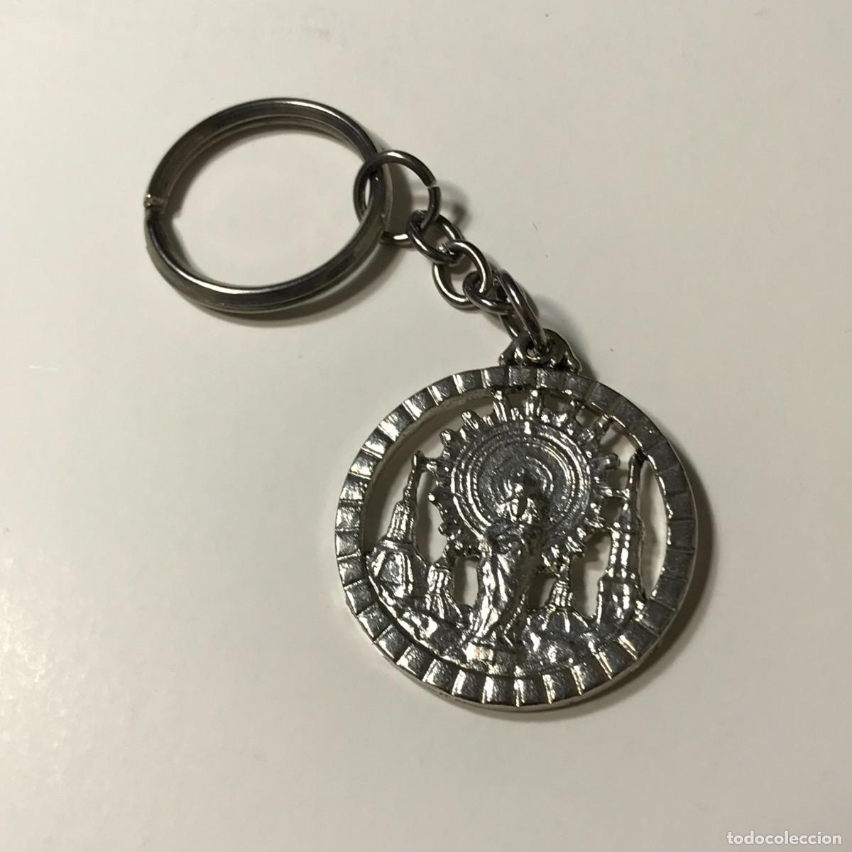 Coleccionismo de llaveros: LLAVERO METAL VIRGEN DEL PILAR - LLAVEROS C1