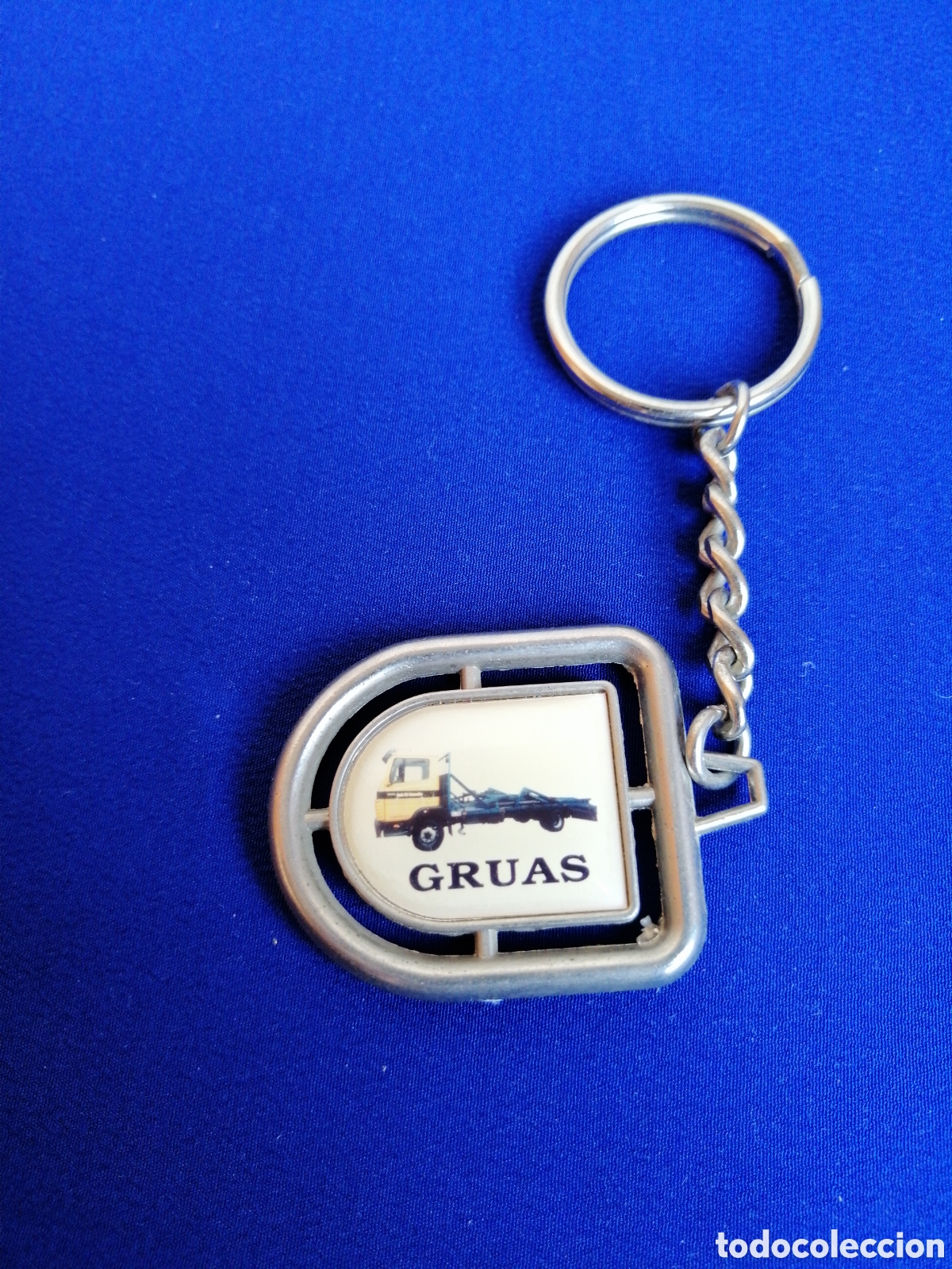 Colecionismo de porta-chaves: GR&Uacute;AS - TALLERES CHAPISTERIA PINTURA ROCA (POMFERRADA) LLAVERO
