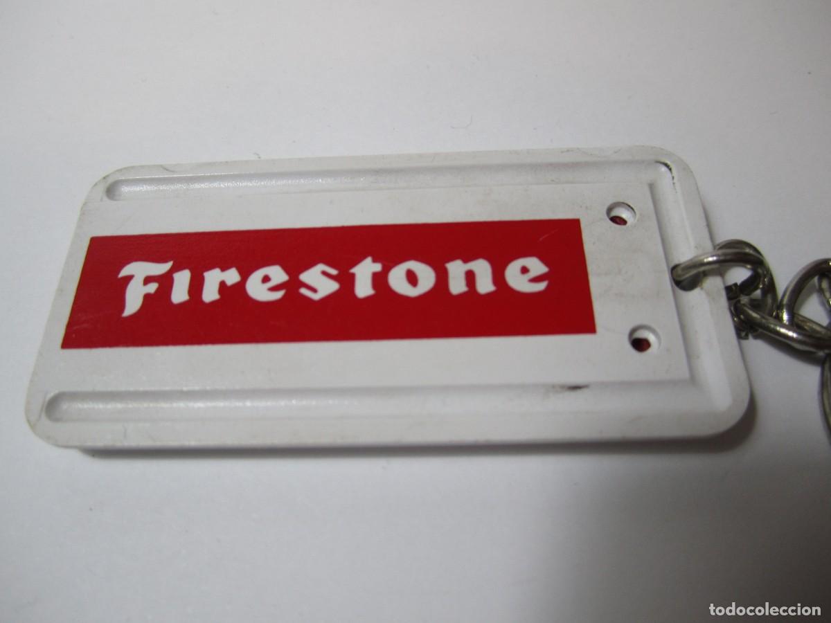 Coleccionismo de llaveros: llavero firestone medidor de neumaticos - Foto 1
