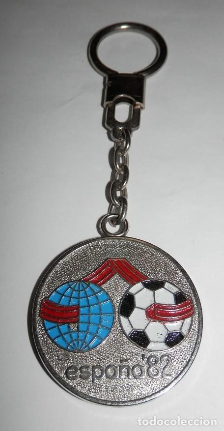 Coleccionismo de llaveros: LLAVERO-CAMPIONATO DE F&Uacute;TBOL MUNDIAL ESPA&Ntilde;A 82/1982--NAVARRA CON EL MUNDIAL