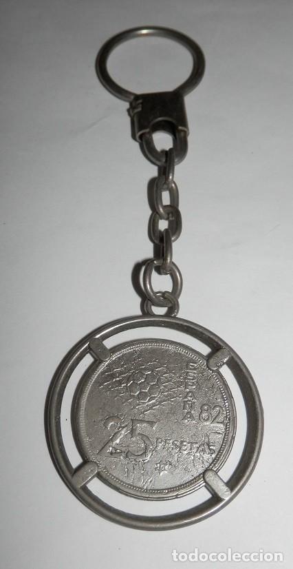 Coleccionismo de llaveros: LLAVERO-CAMPIONATO DE F&Uacute;TBOL MUNDIAL ESPA&Ntilde;A 82/1982--25 PESETAS