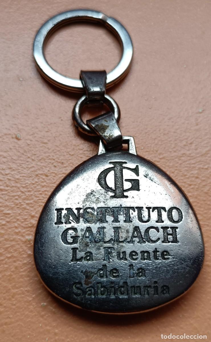 Coleccionismo de llaveros: Llavero Publicitario Editorial Instituto Gallach - Foto 2