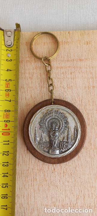 Coleccionismo de llaveros: LLAVERO DE LA VIRGEN DEL PILAR.