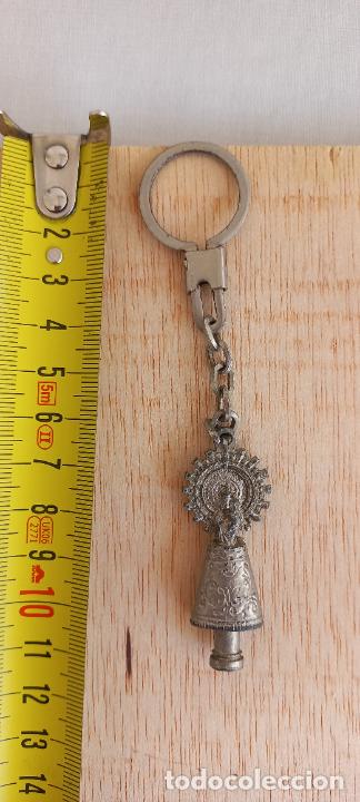 Coleccionismo de llaveros: VIRGEN DEL PILAR. LLAVERO RELIGIOSO.