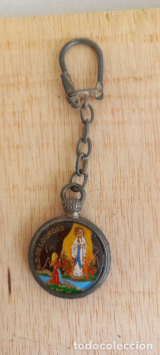 Coleccionismo de llaveros: LLAVERO DE LA VIRGEN DE LOURDES LLAVERO RELIGIOSO