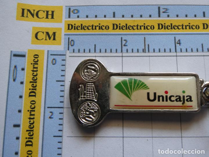 Coleccionismo de llaveros: LLAVERO DE BANCOS CAJAS DE AHORRO. UNICAJA. FICHA CARRITO SUPERMERCADO