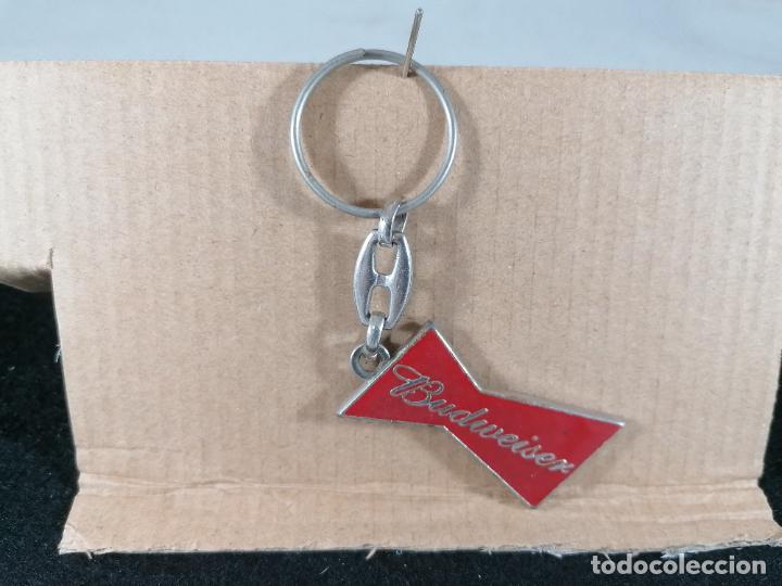 Coleccionismo de llaveros: LLAVERO CERVEZA BUDWEISER - Foto 1