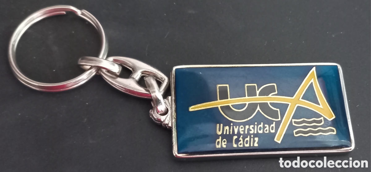 Collectionnisme de portes-cl&eacute;s: LLAVERO UNIVERSIDAD DE C&Aacute;DIZ. A&Ntilde;OS 90