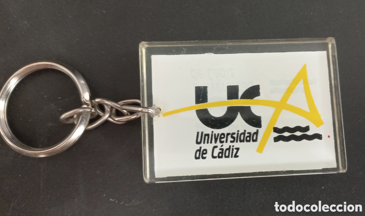 Coleccionismo de llaveros: LLAVERO UNIVERSIDAD DE C&Aacute;DIZ. A&Ntilde;OS 90