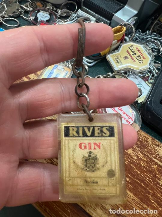 Collectionnisme de portes-cl&eacute;s: LLAVERO RIVES GIN