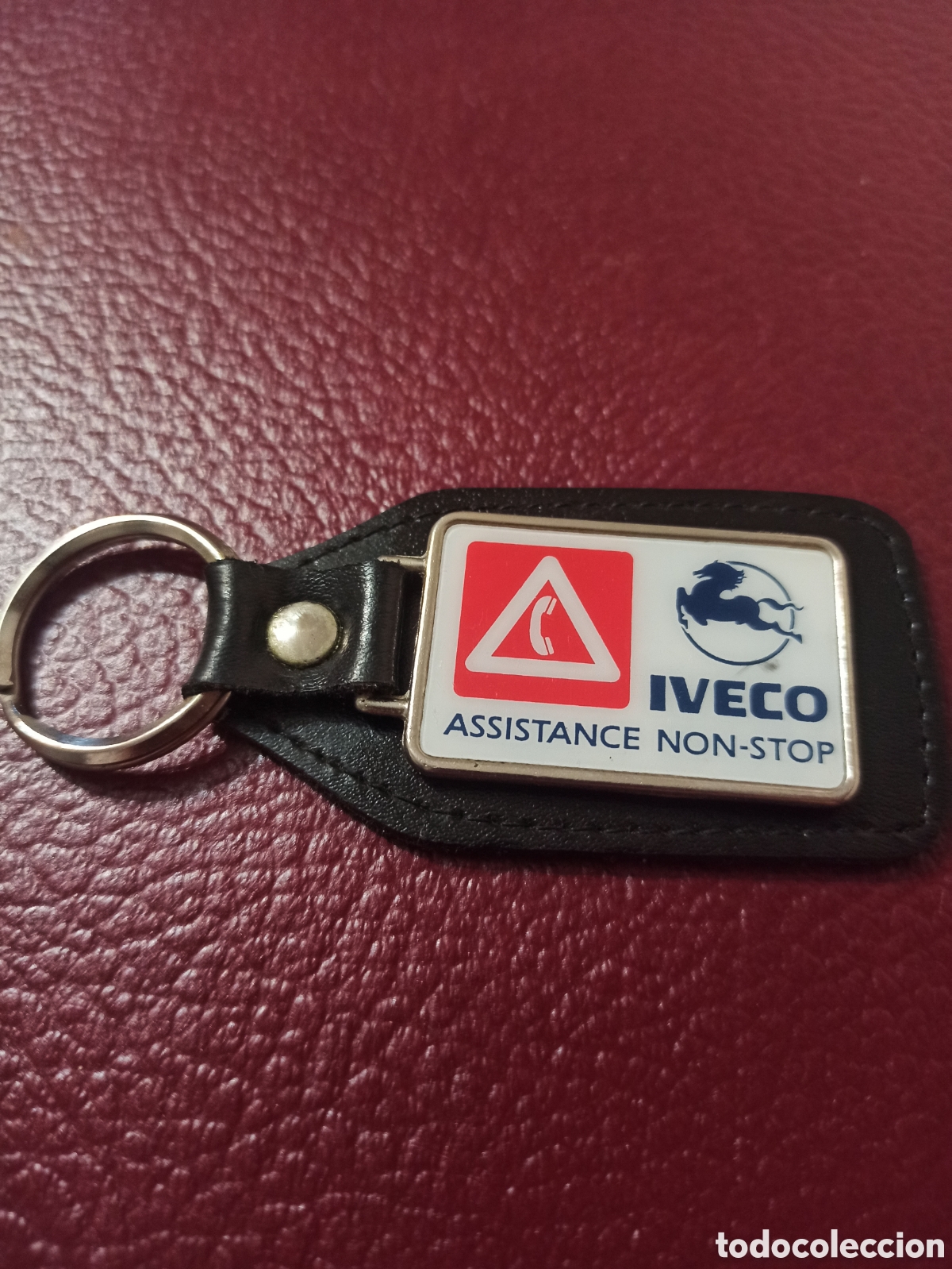 Coleccionismo de llaveros: Llavero publicitario Iveco. La dimensi&oacute;n en las fotos