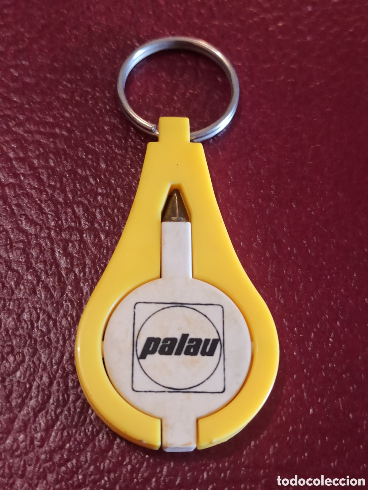 Coleccionismo de llaveros: Antiguo Llavero bol&iacute;grafo Palau