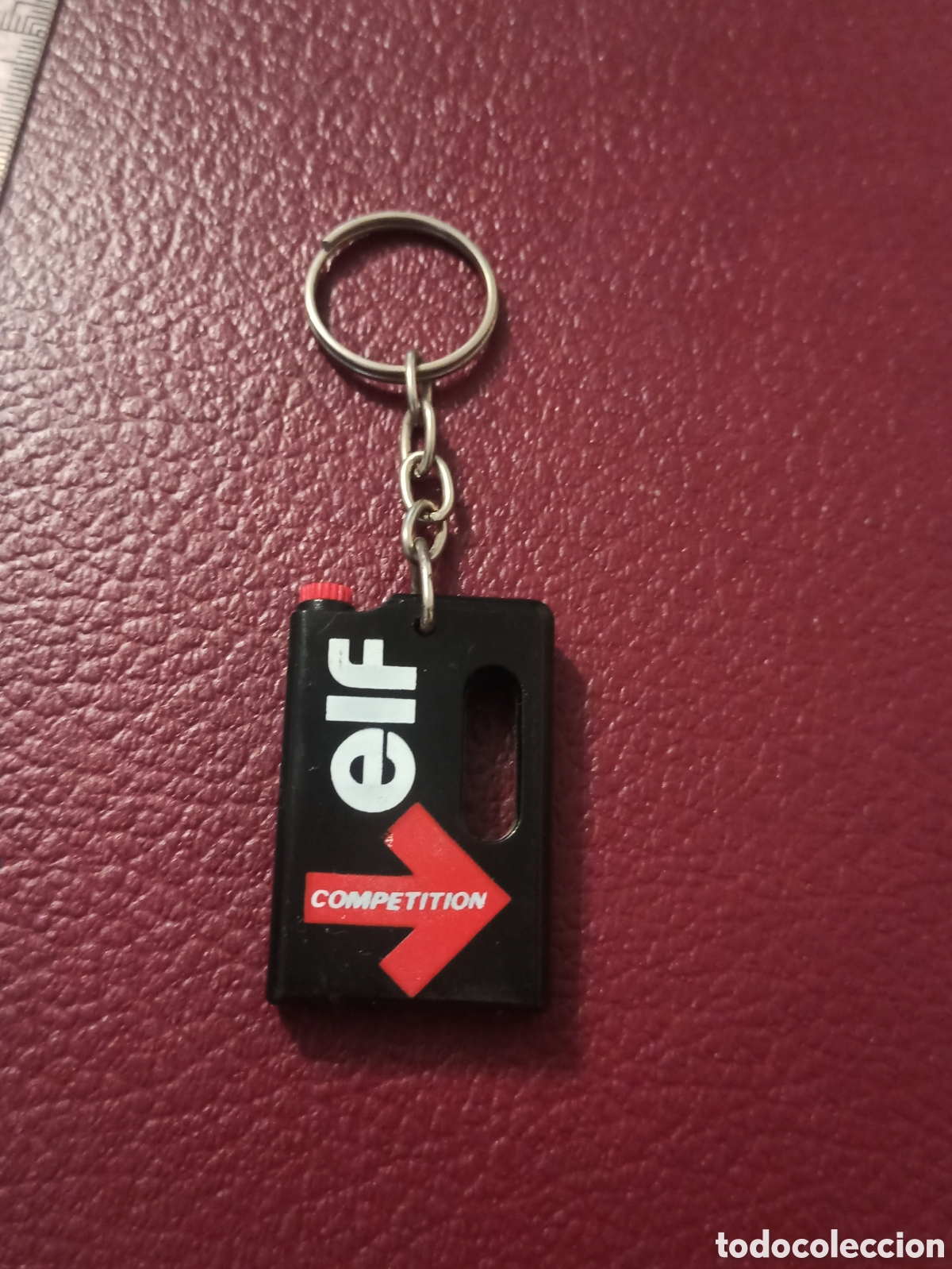 Sammlung von Schl&uuml;sselanh&auml;ngern: Antiguo llavero publicitario ELF Competition. La dimensi&oacute;n s&eacute; puede apreciar en las fotos