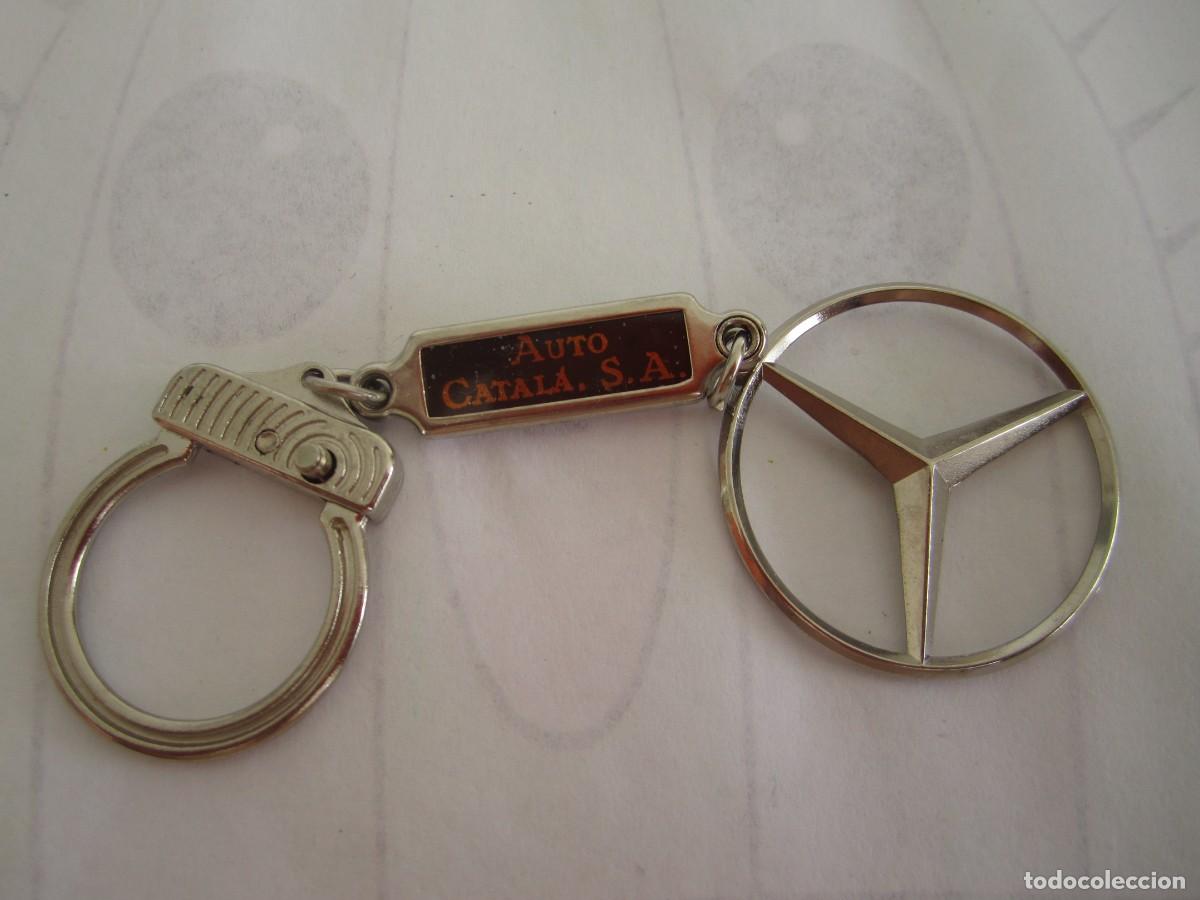 Coleccionismo de llaveros: Llavero Mercedes Benz publicidad concesionario AUTO CATALA S.A