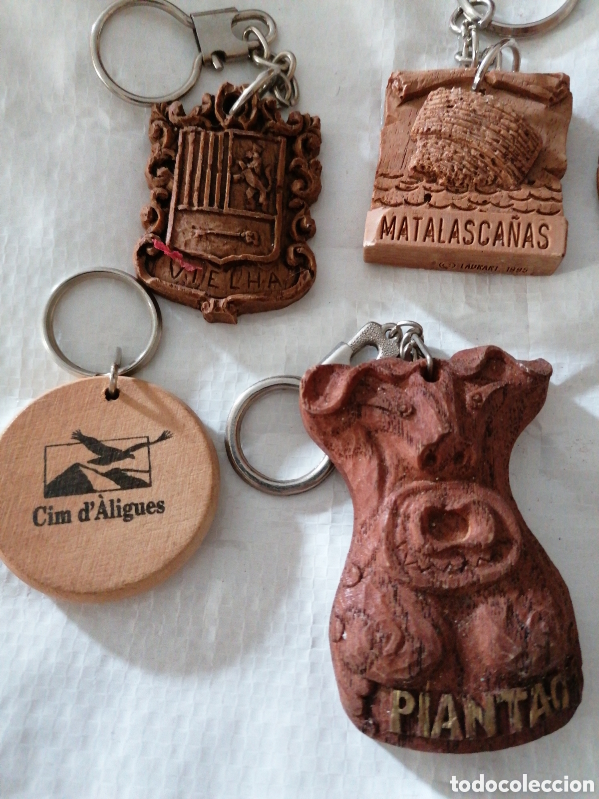 Coleccionismo de llaveros: Lote de llaveros antiguos - Foto 2