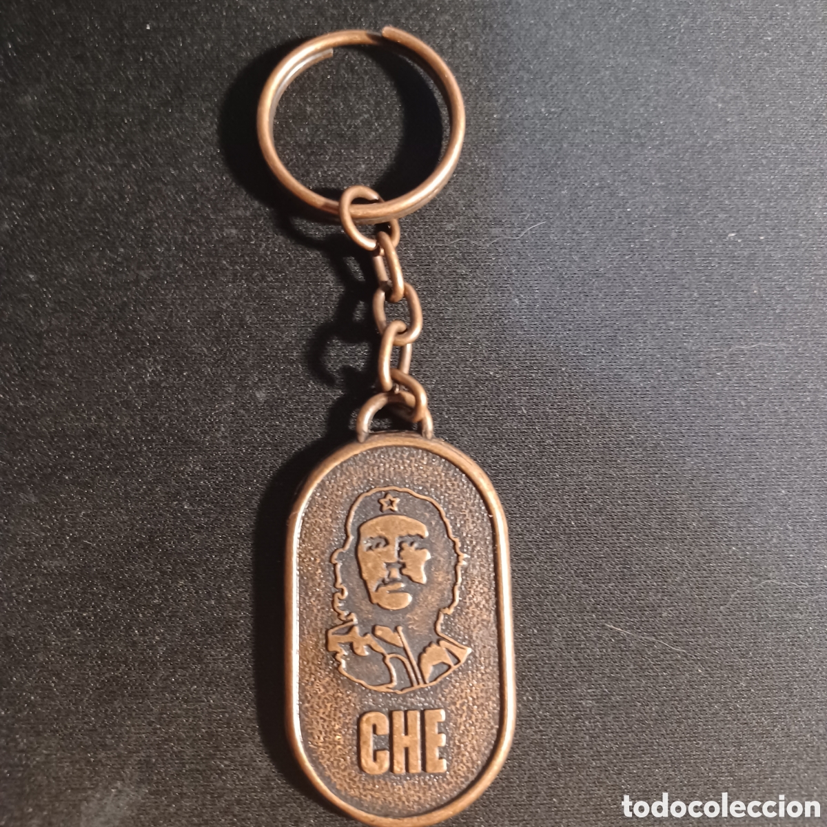 Coleccionismo de llaveros: LLAVERO ORIGINAL CUBA EN BRONCE CHE GUEVARA - Foto 1