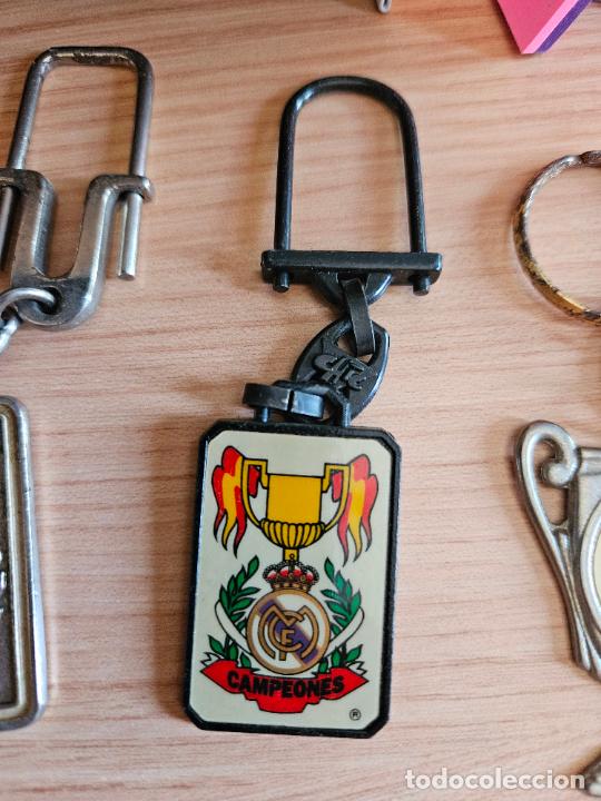 Collectionnisme de portes-cl&eacute;s: Llavero de f&uacute;tbol Real Madrid. Campeones de Liga