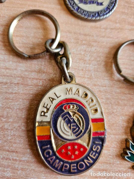 Coleccionismo de llaveros: Llavero de f&uacute;tbol Real Madrid. Campeones