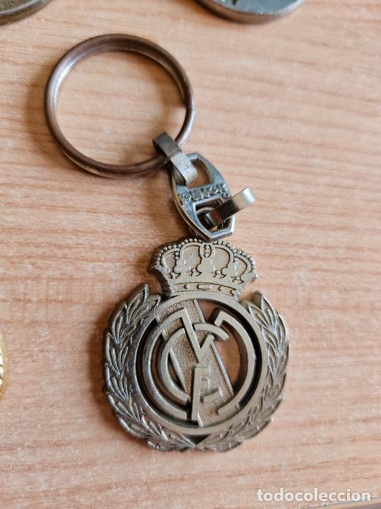 Coleccionismo de llaveros: Llavero de f&uacute;tbol Real Madrid