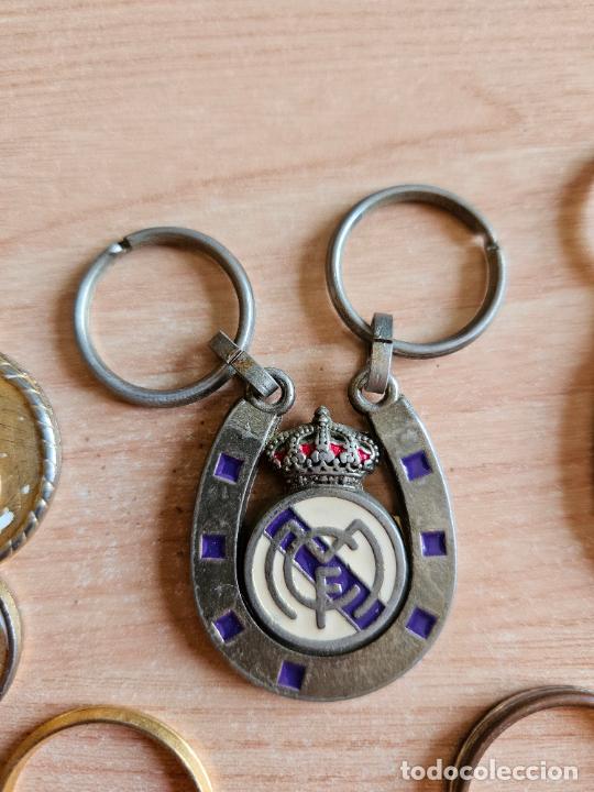 Coleccionismo de llaveros: Llavero de f&uacute;tbol Real Madrid. Herradura de la suerte