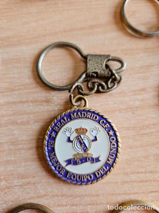 Coleccionismo de llaveros: Llavero de f&uacute;tbol Real Madrid. 5-0 al Barcelona. El Mejor equipo del mundo