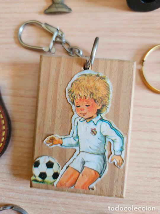 Coleccionismo de llaveros: Llavero de f&uacute;tbol Real Madrid