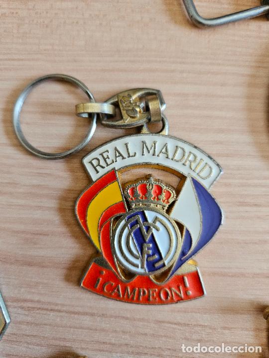 Coleccionismo de llaveros: Llavero de f&uacute;tbol Real Madrid. Campe&oacute;n