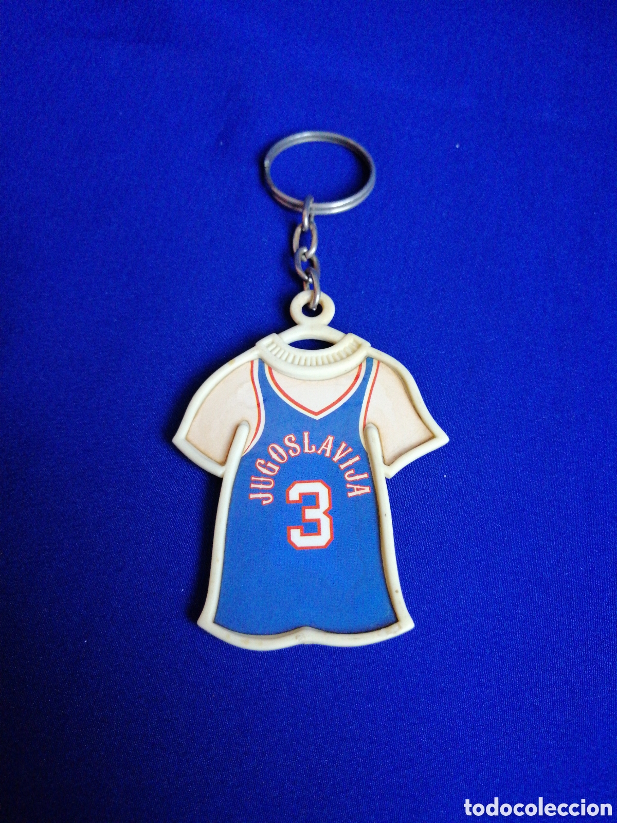 Colecionismo de porta-chaves: BALONCESTO - JUGOSLAVIA - DANONE - MUNDO BASKET ESPA&Ntilde;A 86 LLAVERO