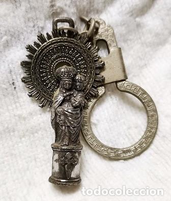 Coleccionismo de llaveros: LLAVERO DE METAL VIRGEN DEL PILAR - LLAV-22008 - B-798